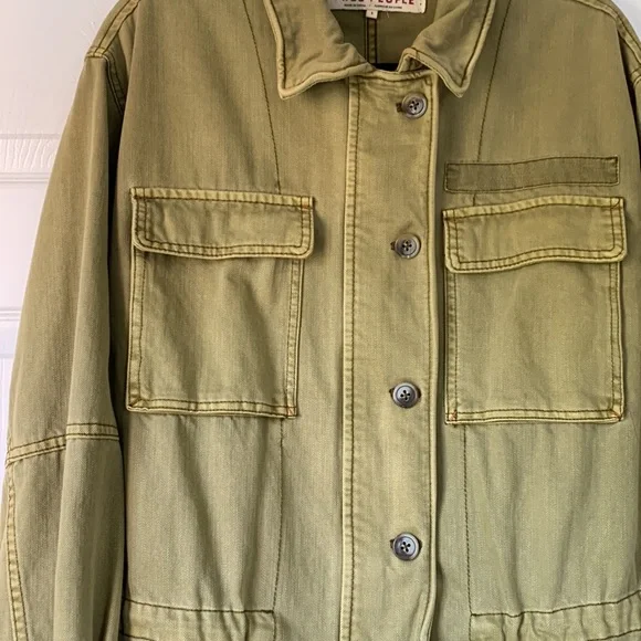 Free People utility jacket - Picture 2 of 6